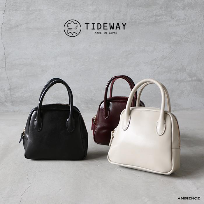 TIDEWAY タイドウェイ モス ボストン XS MOSS boston レザー 送料無料 