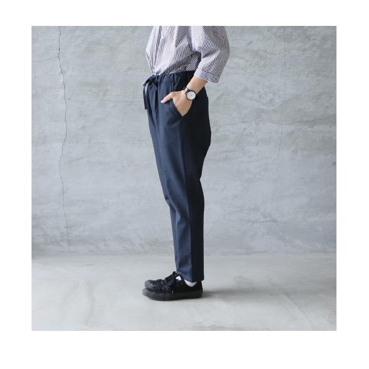 TRAVAIL MANUEL トラバイユマニュアル T/Cツイル ペグパンツ