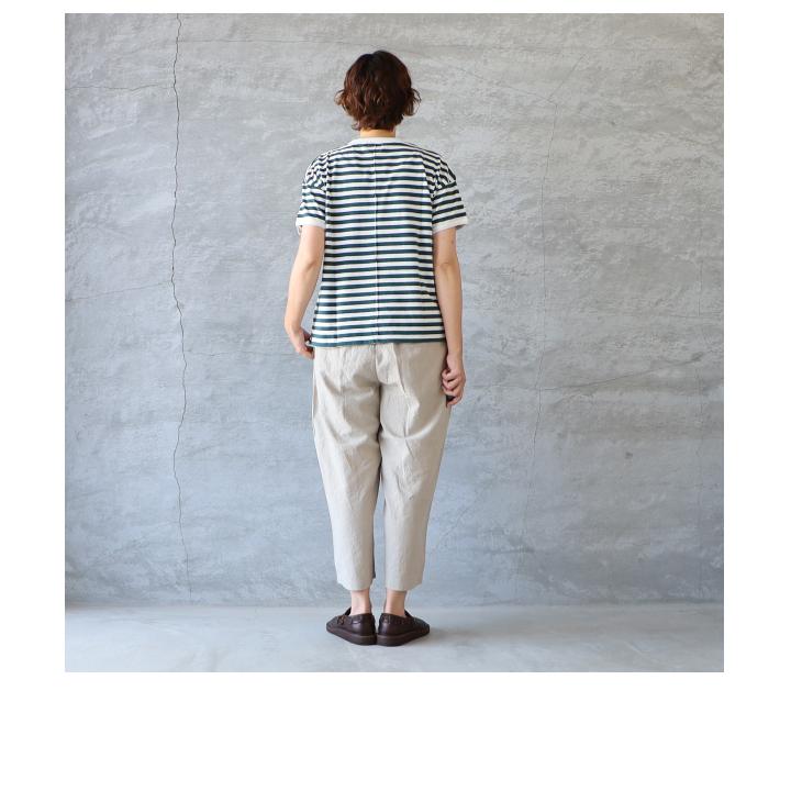 CUORE STORE SALE セール 20%OFF クオーレストア 綿麻脇ポケットパンツ 