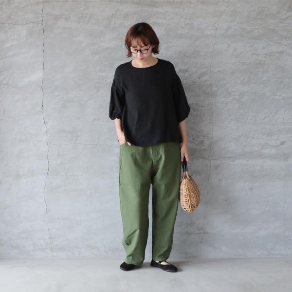 NARU（ナル） 20sシーチングハンドワッシャー ノッポパンツ メール便