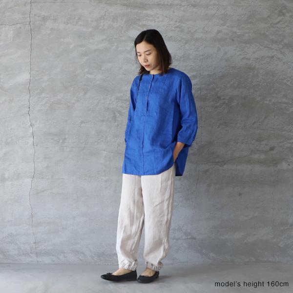 fog linen work フォグリネンワーク エマ パンツ アルバートル レディース グレーがかったアイボリー 23SS ゆうパック発送 :33-lwa523-2697:AMBIENCE 通販 アシャ トップ アルバートル fog linen work 春 夏 数量限定 シャツ ブラウス トップス レディース フォグ リネン ワーク 半袖 ホワイト オフホワイト 白 お出掛け リラックス 着やすい リネン100% きれいめ 大人 送料無料