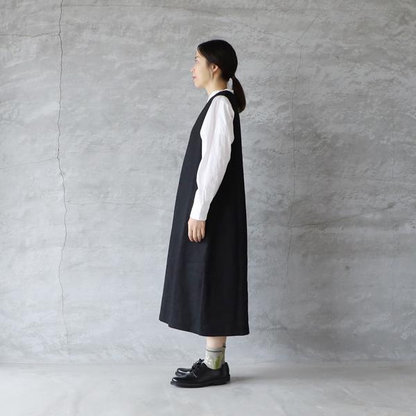 フレンチブル Cion リネンVネックワンピース French Bull レディース