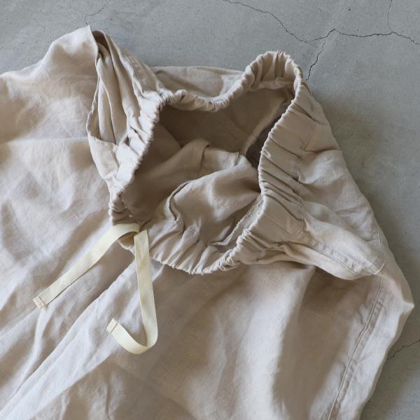 NARU｜40フレンチリネンノッポパンツの画像