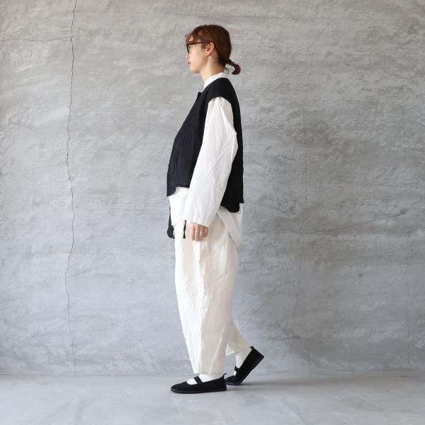 Gauze#（ガーゼ） G954 ソレイユリネンクリムトパンツ ゆうパック発送