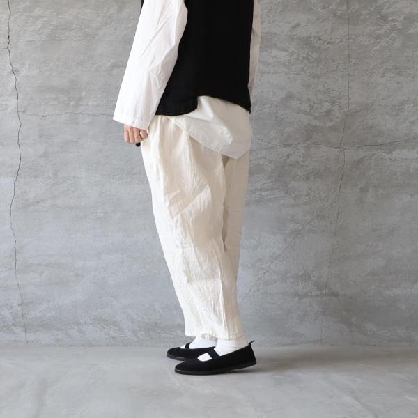 Gauze#（ガーゼ） G954 ソレイユリネンクリムトパンツ ゆうパック発送