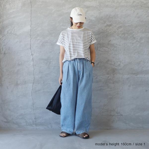 HARVESTY（ハーベスティ） HARVESTY｜NARROW CIRCUS PANTS demin light