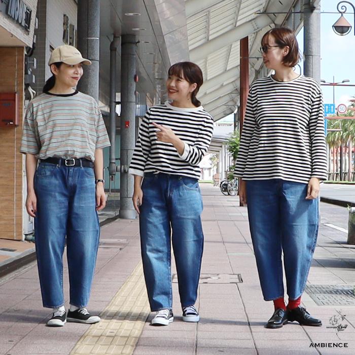 sasanqua by trees サザンカバイツリー ルーズテーパードデニム