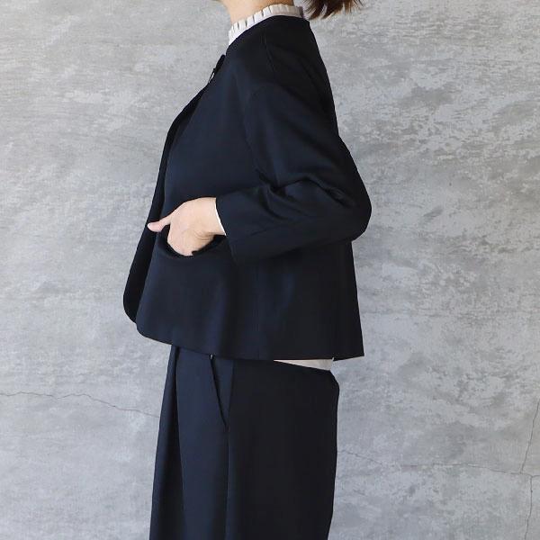 STAMP AND DIARY utilite ユティリテ ギャバストレッチドルマン