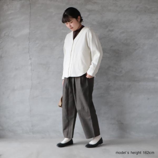 【クロワッサン様】SETTEN パンツ SALE30%OFF SETTEN セッテン コットンヘンプ先染めワッシャーシーム