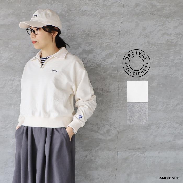 ORCIVAL（オーシバル） ハーフジップ プルオーバー HALF ZIP PULLOVER