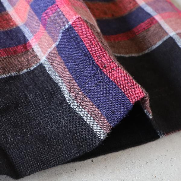 ICHI Antiquites イチアンティークス　リネンドット刺繍ワンピース ICHI Antiquites (イチアンティークス) リネンドットギャザーワンピース