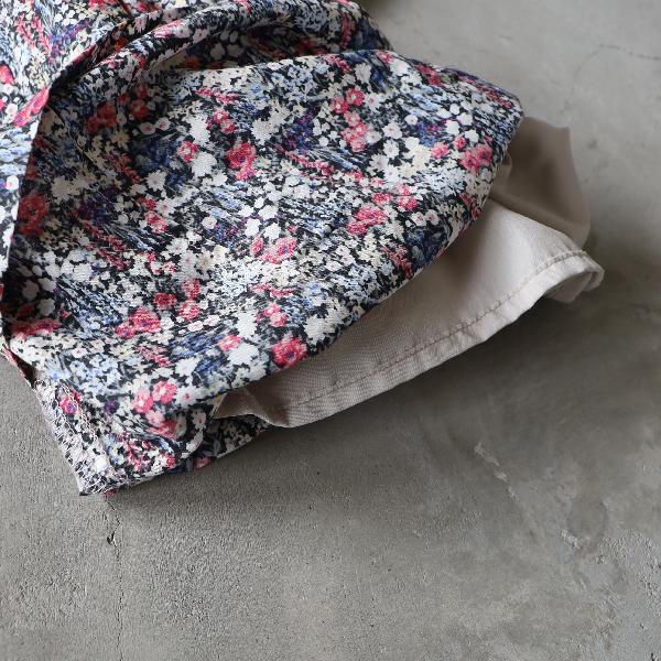 HARVESTY（ハーベスティ） FLORAL PRINTED LAWN EASY CIRCUS PANTS 花