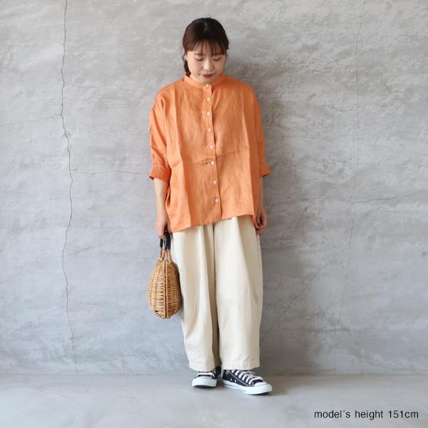 SALE30%OFF SETTEN セッテン リネンキャンバス バックヨークギャザー 