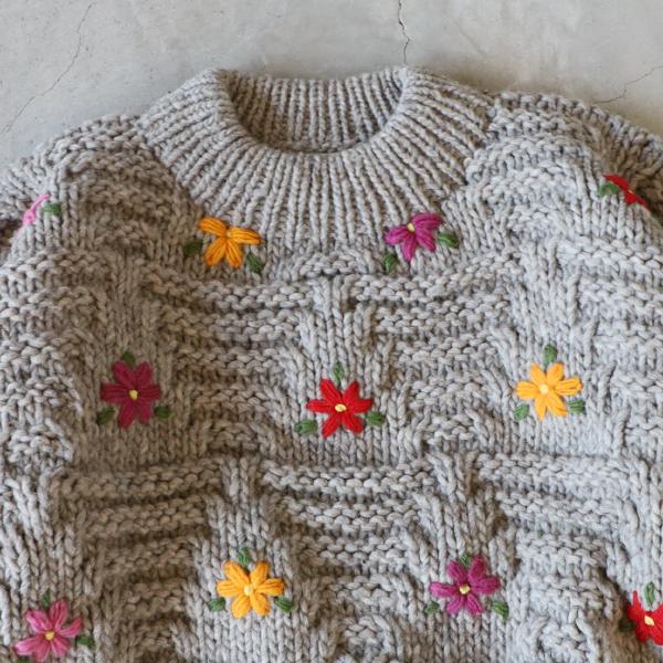 ICHI Antiquites ICHI Antiquite's イチアンティークス 花刺繍ペルー