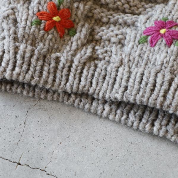 ICHI Antiquites ICHI Antiquite's イチアンティークス 花刺繍ペルー