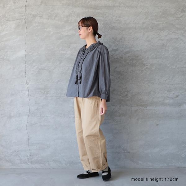 NARU（ナル） チノクロス超撥水ノッポパンツ ゆうパック発送 ベージュ