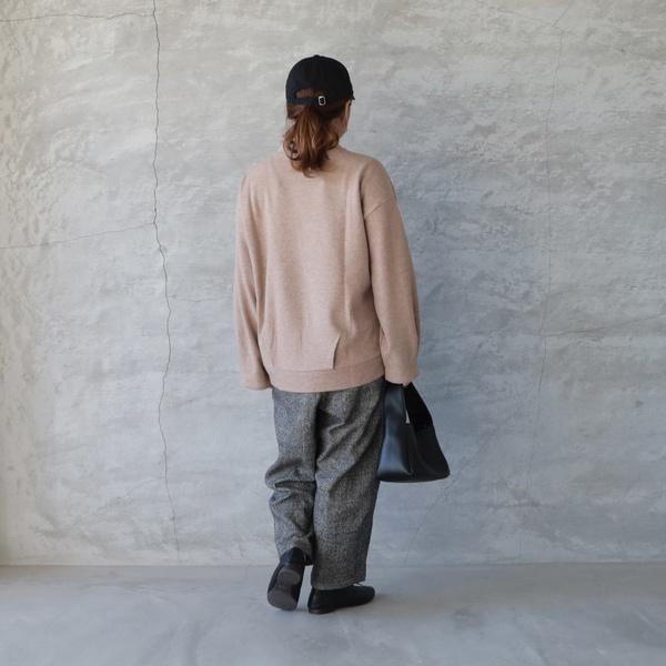 sabbatum（サバタム） 【SALE 40%OFF】 タックスリーブモックネック 