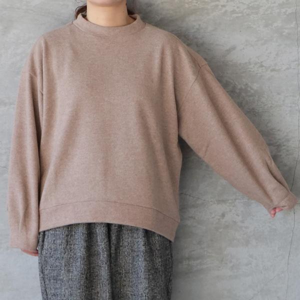 sabbatum（サバタム） 【SALE 40%OFF】 タックスリーブモックネック 