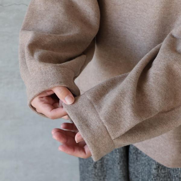 sabbatum（サバタム） 【SALE 40%OFF】 タックスリーブモックネック 