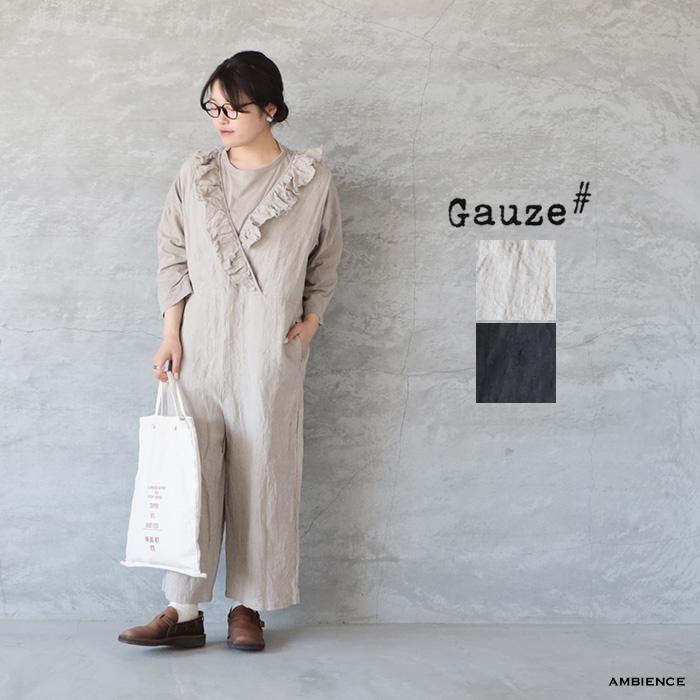 新品未使用です！ 【Gauze#】ameriフリルサロペット / G1172 Gauze#（ガーゼ） G1172 ameriフリルサロペット オールインワン ゆう