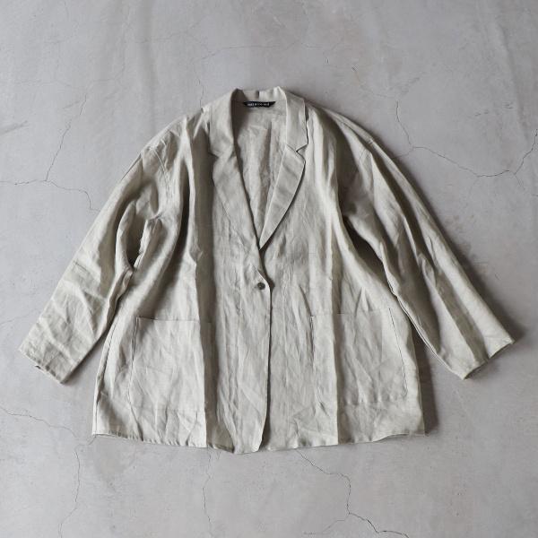 mizuiroind（ミズイロインド） 【SALE 10%OFF】 リネンワイドシャツ