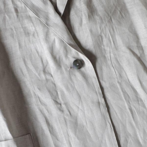 mizuiroind（ミズイロインド） 【SALE 10%OFF】 リネンワイドシャツ