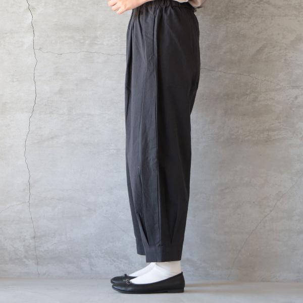 blue willow ブルーウィロウ コットンタックコクーンパンツ