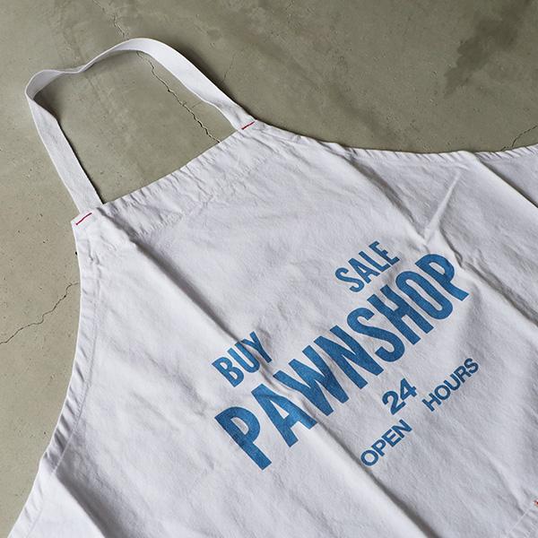 VOIRY ボイリー WORK APRON-F PAWNSHOP メール便発送 ホワイト VOIRY ボイリー WORK APRON-F PAWNSHOP メール便発送 ホワイト
