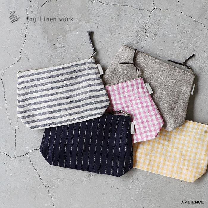 fog linen work（フォグリネンワーク） クリスポーチ メール便対応