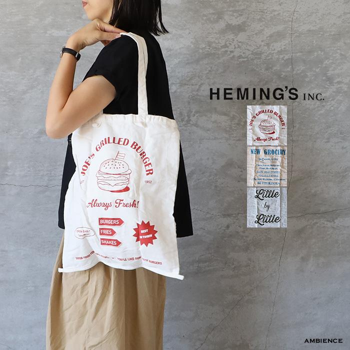 HEMING'S ヘミングス コットンツイル レザー 日本製 Japan 未使用 HEMING'S（ヘミングス） HEMINGS Finissage コレクターズ サック