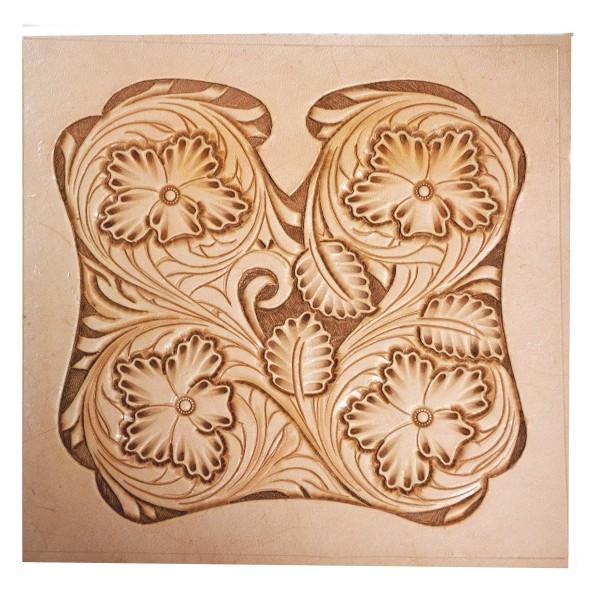 ラウンドファスナー 長財布 カービングウォレット | 日本製 No2