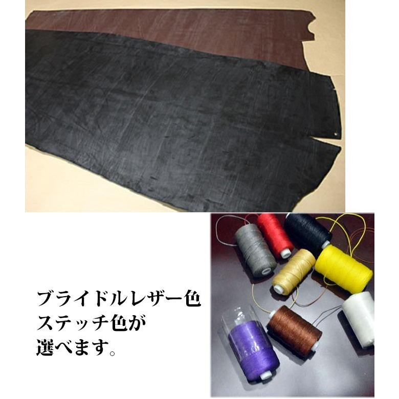 オール ブライドルレザー  ラウンドファスナー 長財布  ロングウォレットの画像