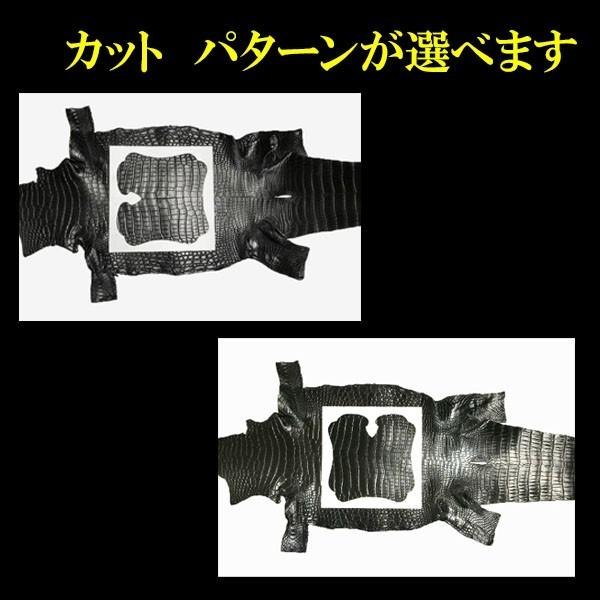 コードバン ラウンドファスナー 長財布/国内コードバン/クロコダイルの画像