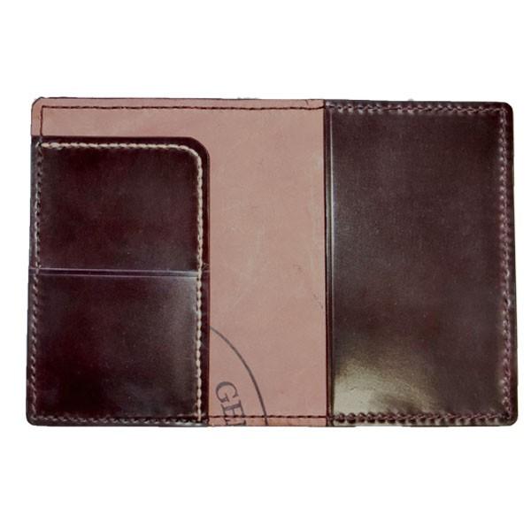 コードバン パスポート カバー ホーウィン社シェルコードバン