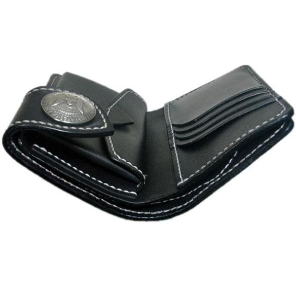 ダイヤモンドパイソン ミドルウォレット ケネディー 蛇革 バイカーズ