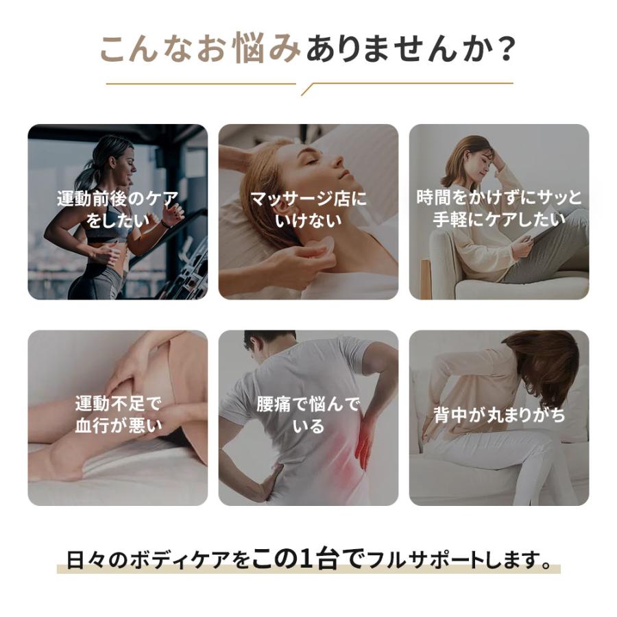 筋膜リリース マッサージガン ハンディマッサージャー マッサージ 健康グッズ 肩こり 筋肉リラックス 小型 8階段 |  | 06