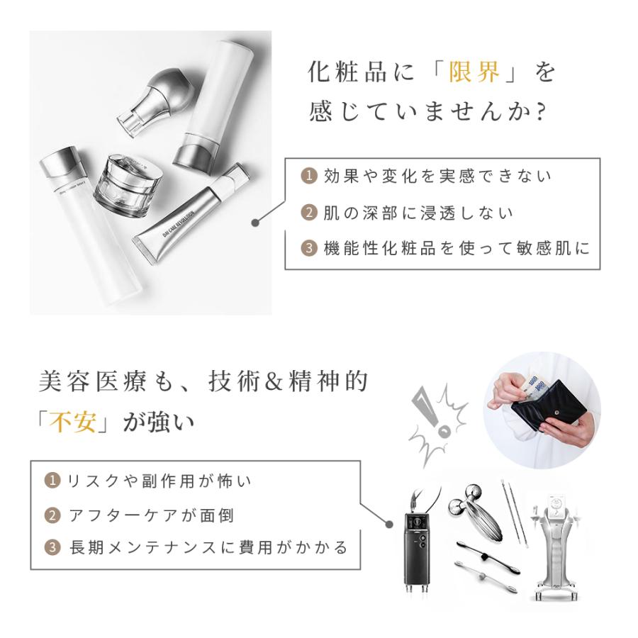 ONCE  EMSケア　サロン販売されている美顔器 美顔器 リフトアップ EMS 1台4役 6色光 イオン導入器 フェイス