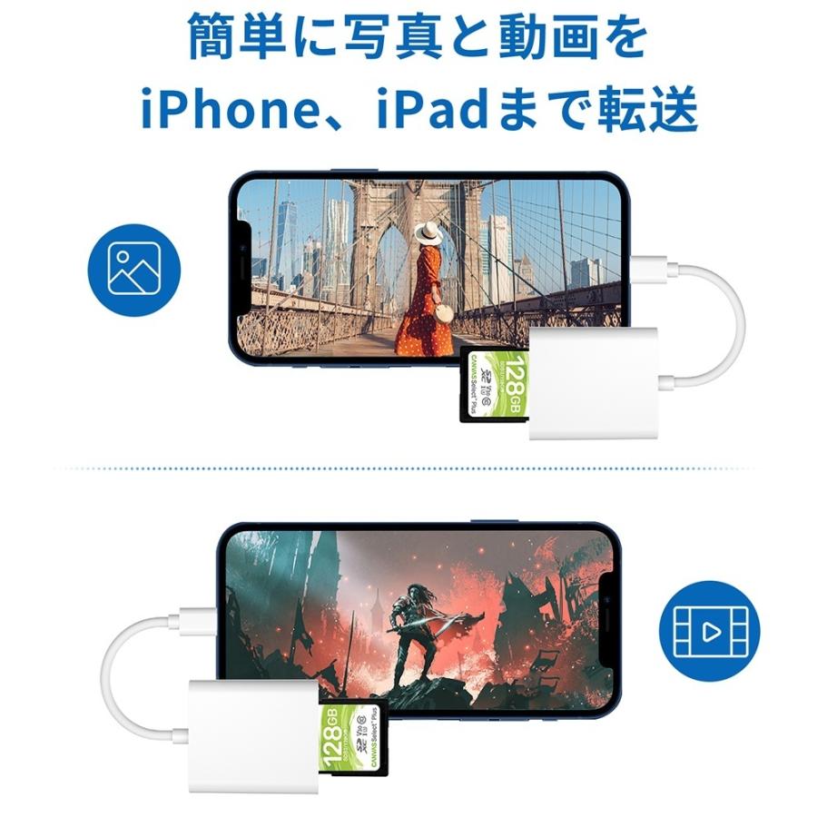セール SDカードリーダー 2in1 iPhone/iPad用SDカードリーダー SD TFカードリーダー ビデオ 双方向 高速データ転送 読み書き Micro SD/SDカード両対応 :NK1022-2:1KSelect - 通販 - Yahoo!ショッピング セール SDカードリーダー 2in1 iPhone/iPad用SDカードリーダー SD TFカードリーダー ビデオ 双方向 高速データ転送 読み書き Micro SD/SDカード両対応 :NK1022-2:1KSelect - 通販 - Yahoo!ショッピング