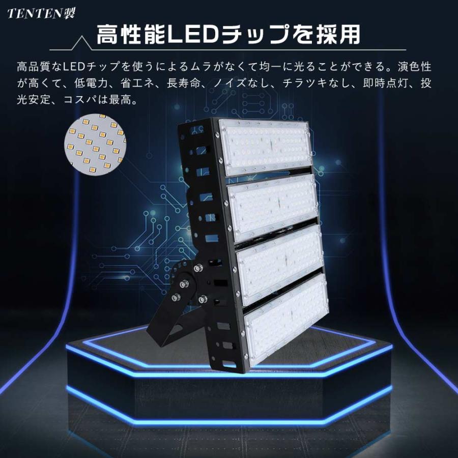 1年保証 LED投光器 屋外用 200W 超薄型 投光器LED 防水駐車場 ワーク