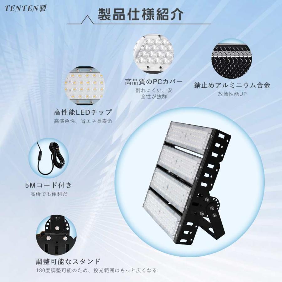 高天井用LED照明 200W LED投光器 40000lm超爆光 投光器 LED 屋外 防水