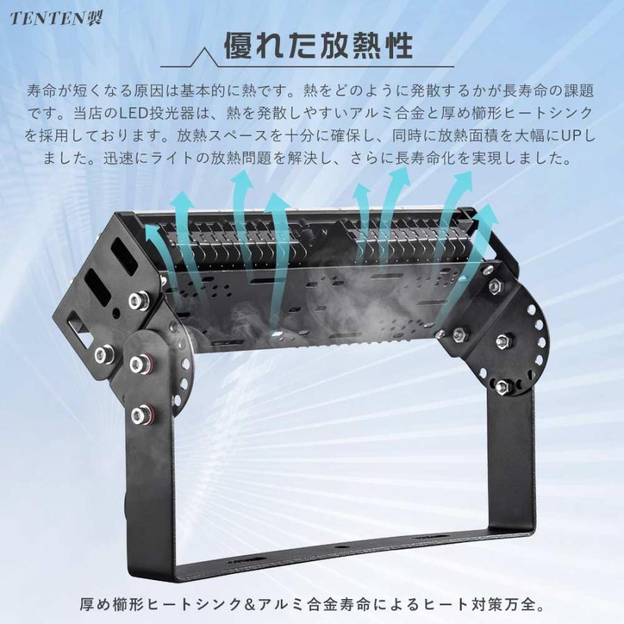 LED投光器 屋外用 明るい50W 500W相当LED作業灯 100V 投光器 LED 屋外