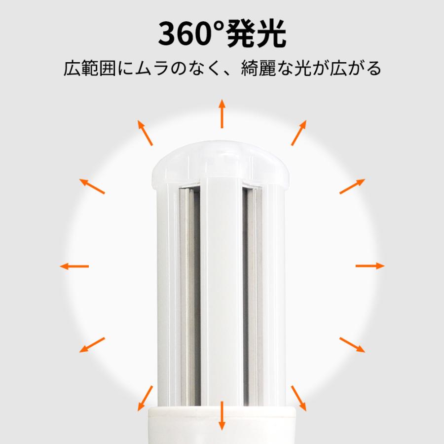 18形led交換コンパクト蛍光灯 FDL18EX-L 3波長 8w 1600lm GX10Q口金