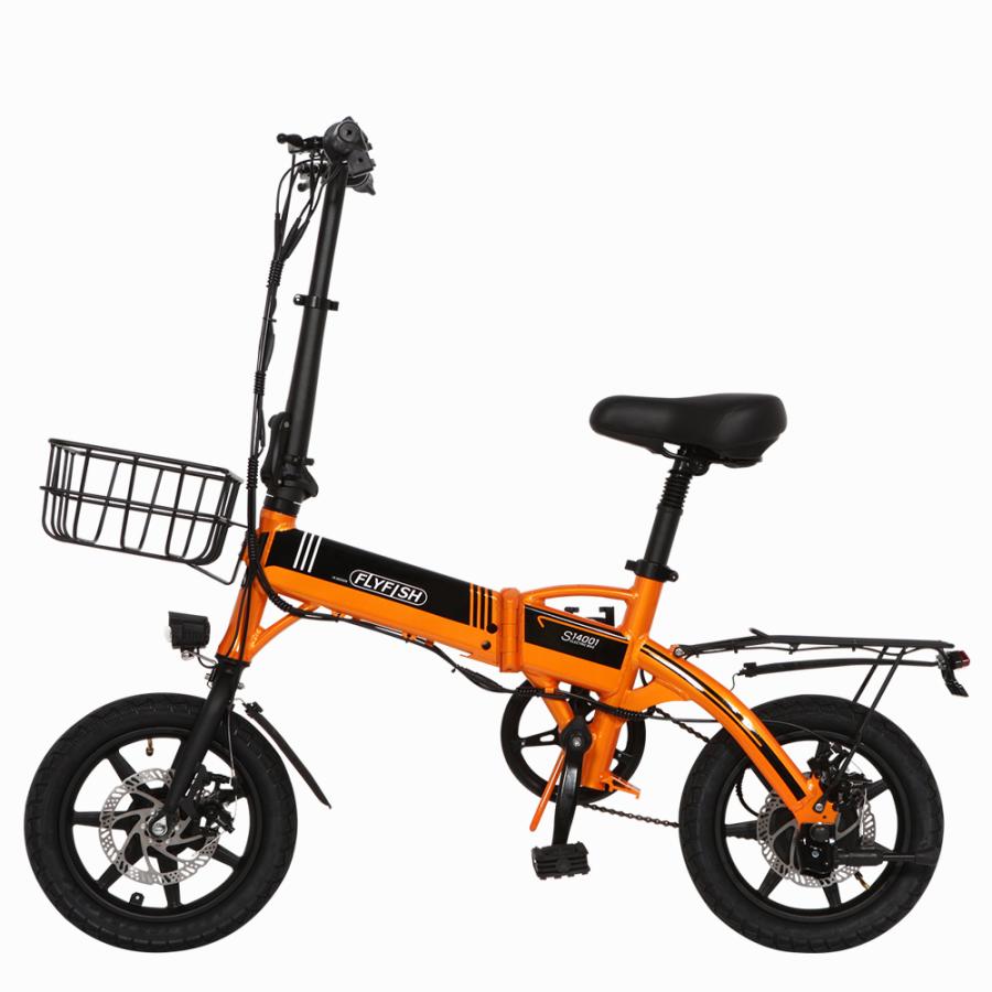 FLYFISH-36V8AH-専用バッテリー14インチ電動自転車 : 1KSelect 3号店