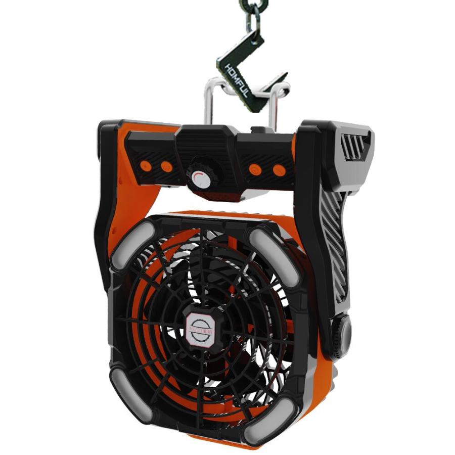 充電式扇風機 アウトドア コードレス扇風機 キャンプ 小型扇風機 薄型