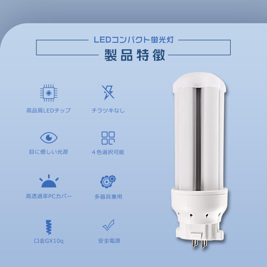PSE認証 FDL13EX LEDコンパクト蛍光灯 FDL13EXL代替用LED FDL18EX-L