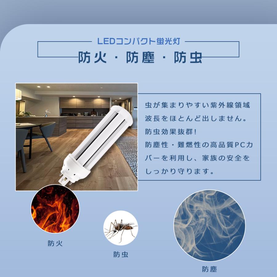 10本 FHT16EXL LEDツイン蛍光灯 FHT16EXN LED化 FHT16w LED電球 FHT16EX-L コンパクト蛍光灯 ツイン3 LED FHT16EX-N LEDコンパクト蛍光灯 FHT16EXD FHT16EXW_11