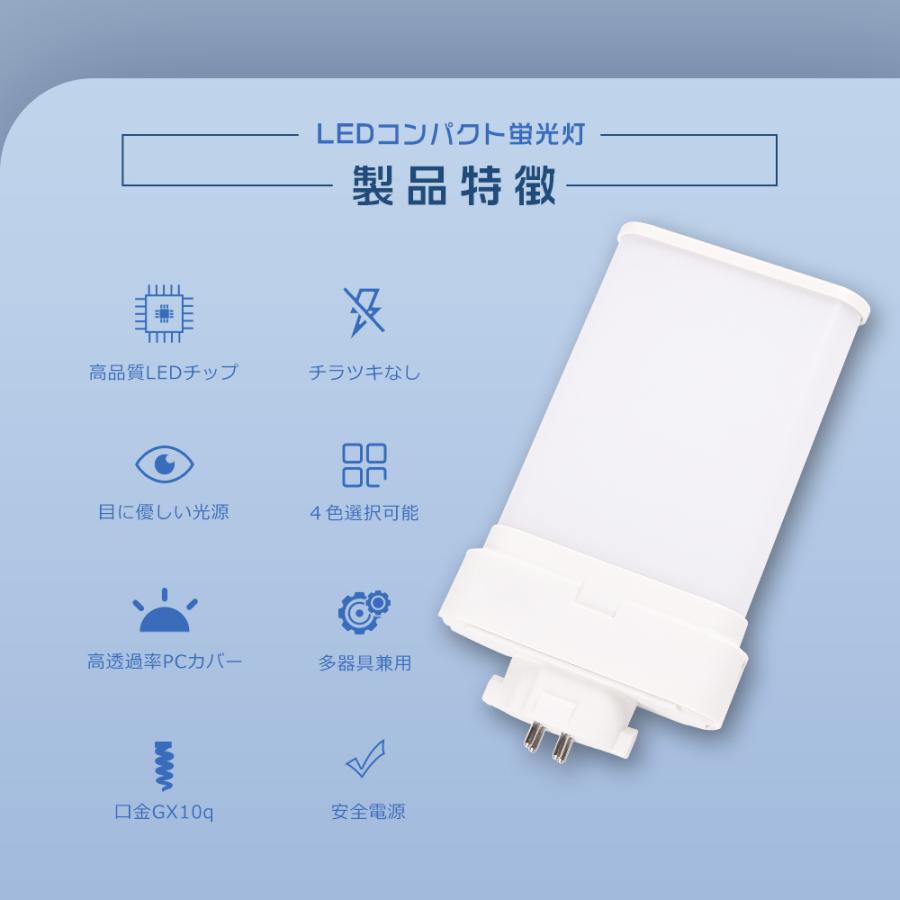 特売10本 FML13EXD LEDツイン蛍光灯 FML13EXN LED化 FML13w LED電球