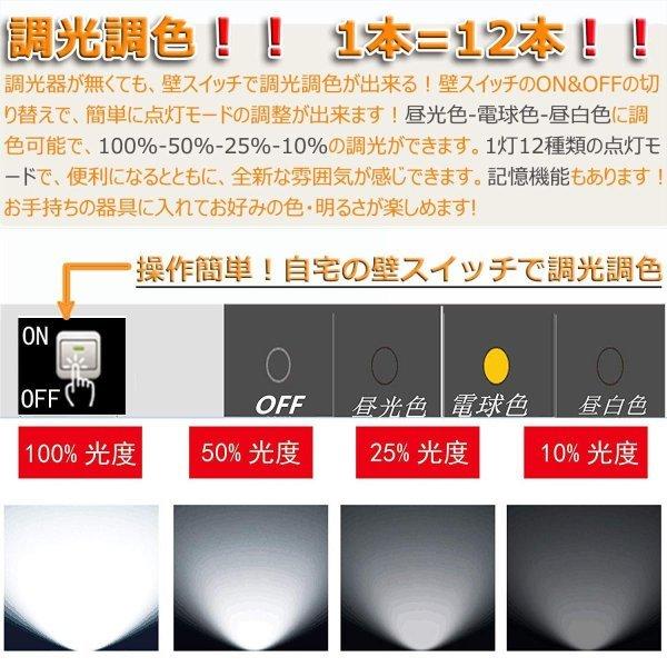 調光調色 20W形LED蛍光灯 高輝度580lm 20W形 led蛍光灯 直管蛍光灯