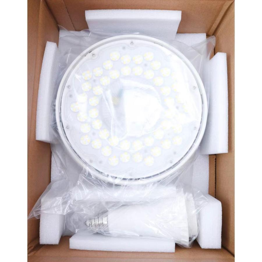 10個 バラストレス水銀灯 LED E39 2000W水銀灯相当 LEDビーム電球 39E 水銀灯からLEDへ交換 体育館 展示会 レフランプ スポットライト照明 100V看板灯 倉庫照明の画像