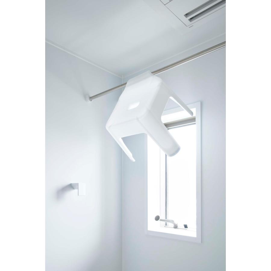 山崎実業 tower 引っ掛け風呂イス タワー 5383（ホワイト） 送料無料 佐川急便 SGW /jk001 | tower | 04